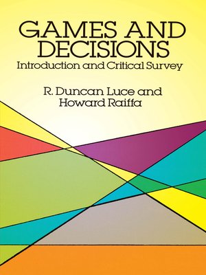 cover image of Games and Decisions